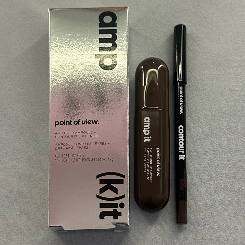 🎨 POV BEAUTY | AMP (K)IT LIP AMPOULE AND LINER DUO